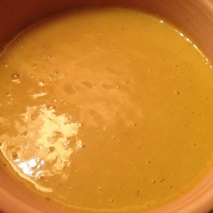 *curried squash soup