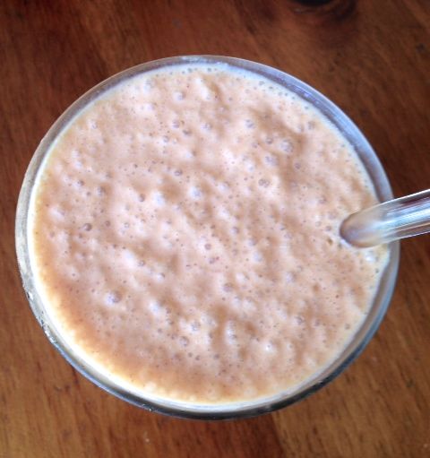 *peach goji berry smoothie