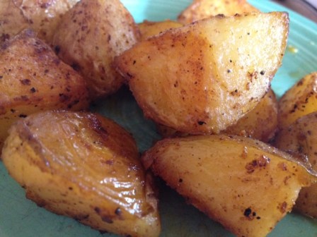 *roasted breakfast potatoes