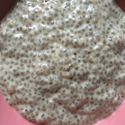 *chia seed pudding