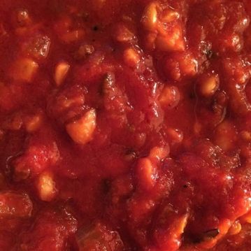 *ellens no meat sauce