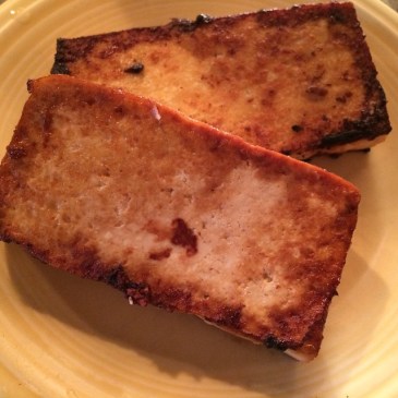 Pan seared Ginger Tofu